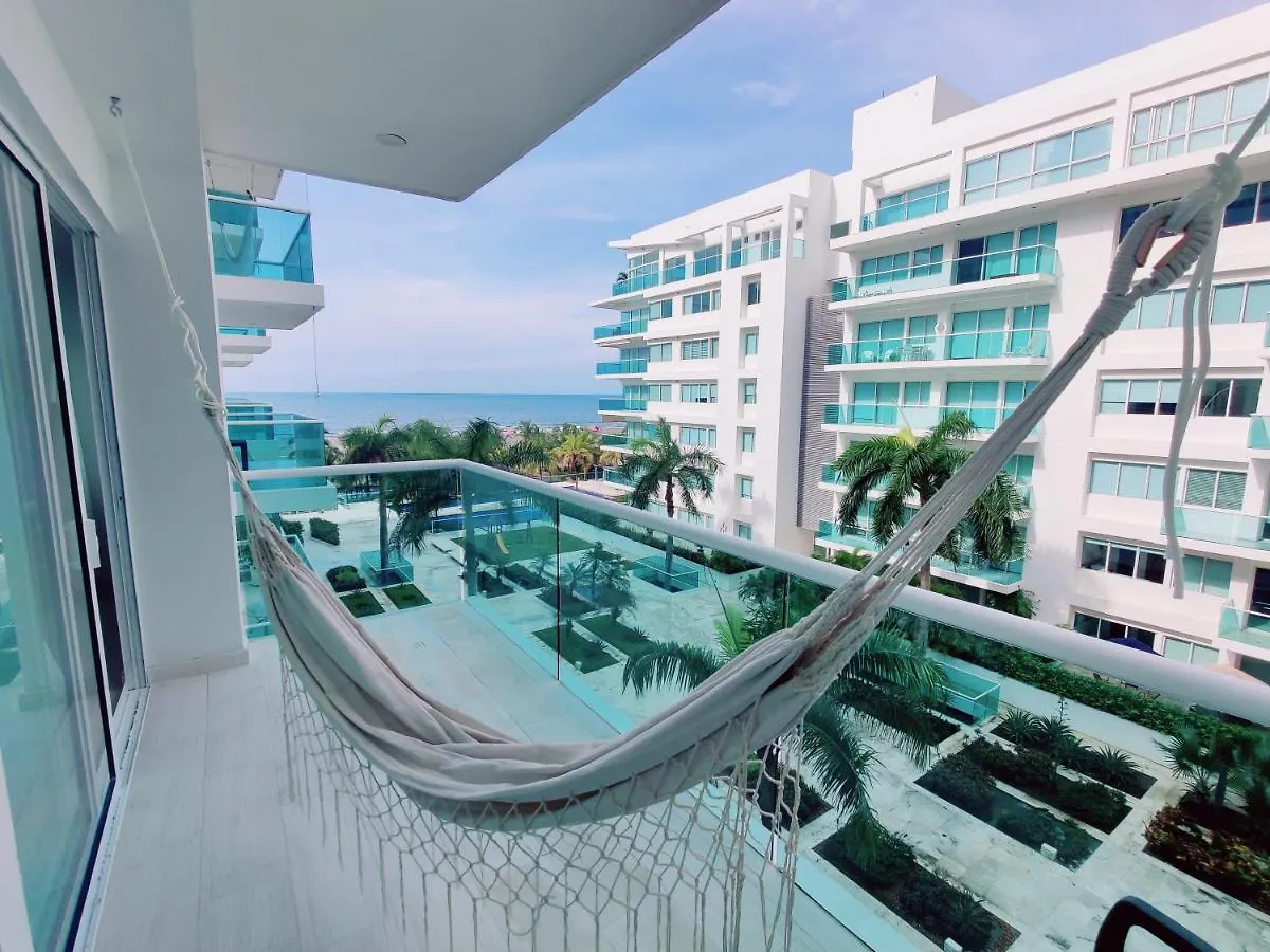 Apartamento Con Vista Al Mar Cartagena 哥伦比亚